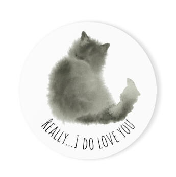 Cork Coaster - Sassy Cat $15